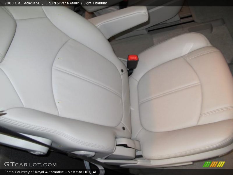 Liquid Silver Metallic / Light Titanium 2008 GMC Acadia SLT