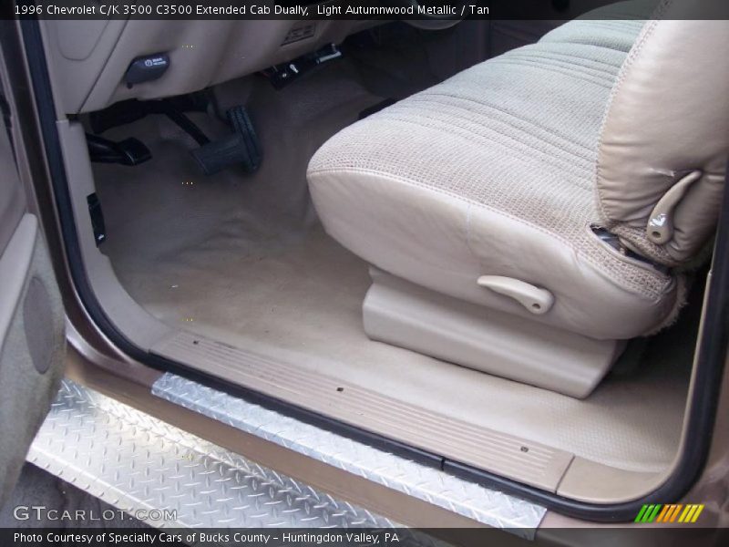 Light Autumnwood Metallic / Tan 1996 Chevrolet C/K 3500 C3500 Extended Cab Dually