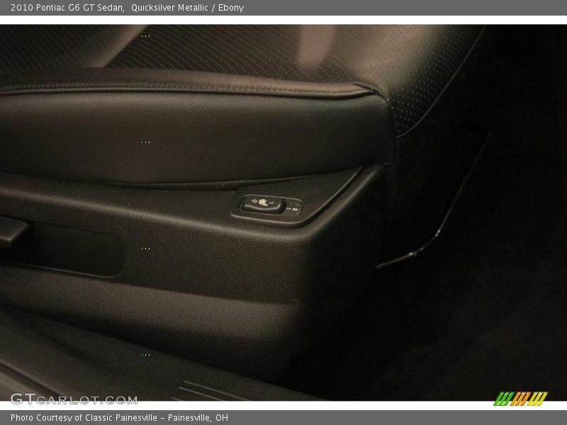 Quicksilver Metallic / Ebony 2010 Pontiac G6 GT Sedan