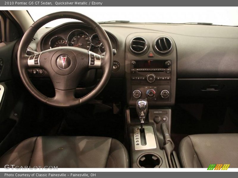 Quicksilver Metallic / Ebony 2010 Pontiac G6 GT Sedan