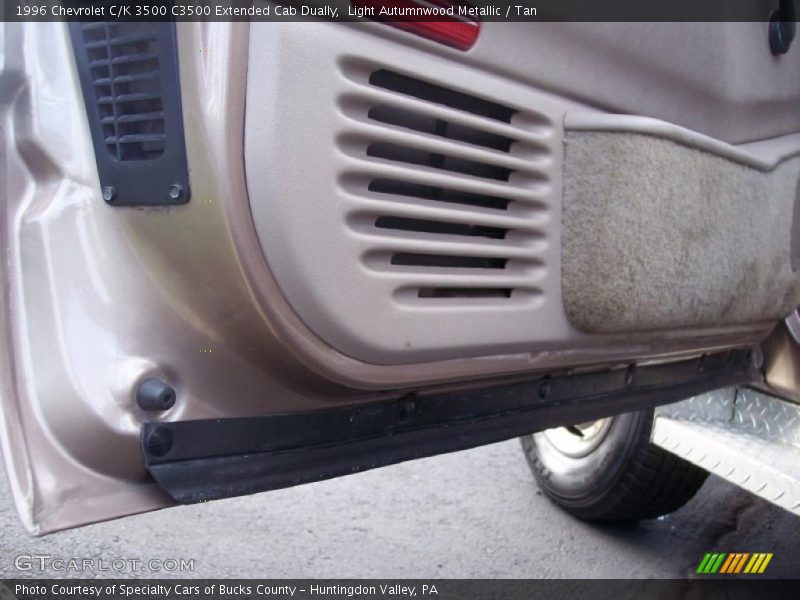 Light Autumnwood Metallic / Tan 1996 Chevrolet C/K 3500 C3500 Extended Cab Dually
