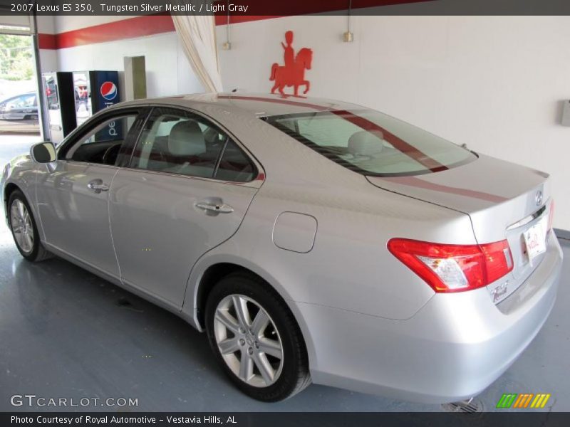 Tungsten Silver Metallic / Light Gray 2007 Lexus ES 350