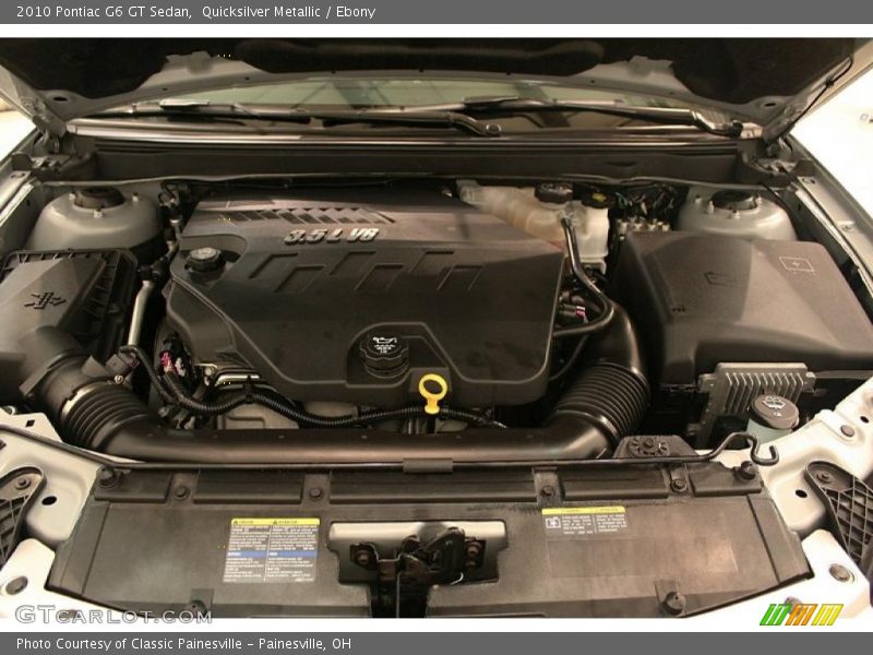 Quicksilver Metallic / Ebony 2010 Pontiac G6 GT Sedan