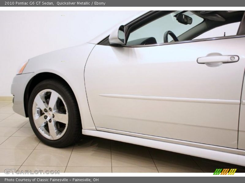 Quicksilver Metallic / Ebony 2010 Pontiac G6 GT Sedan
