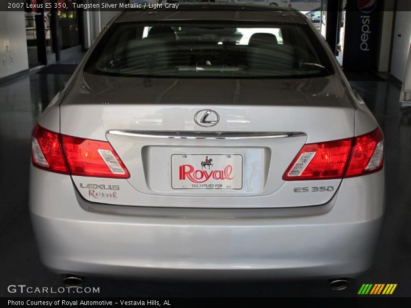 Tungsten Silver Metallic / Light Gray 2007 Lexus ES 350