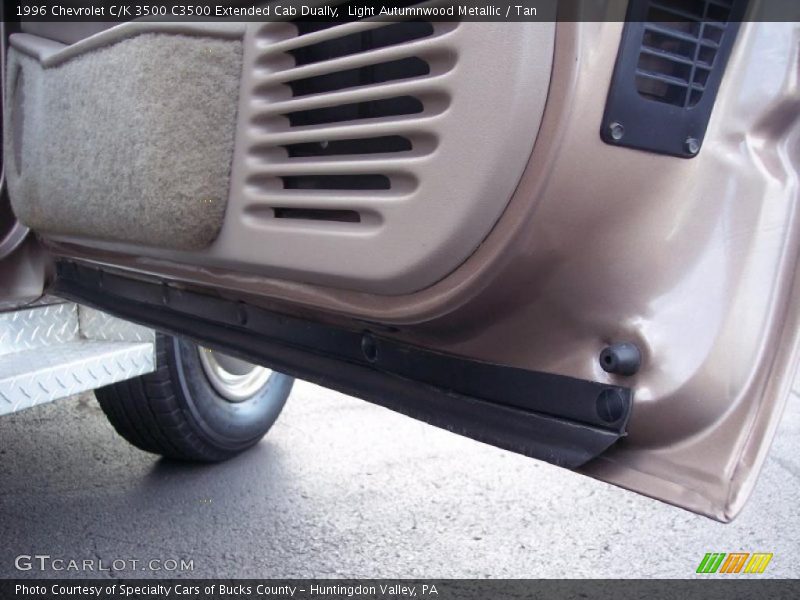Light Autumnwood Metallic / Tan 1996 Chevrolet C/K 3500 C3500 Extended Cab Dually