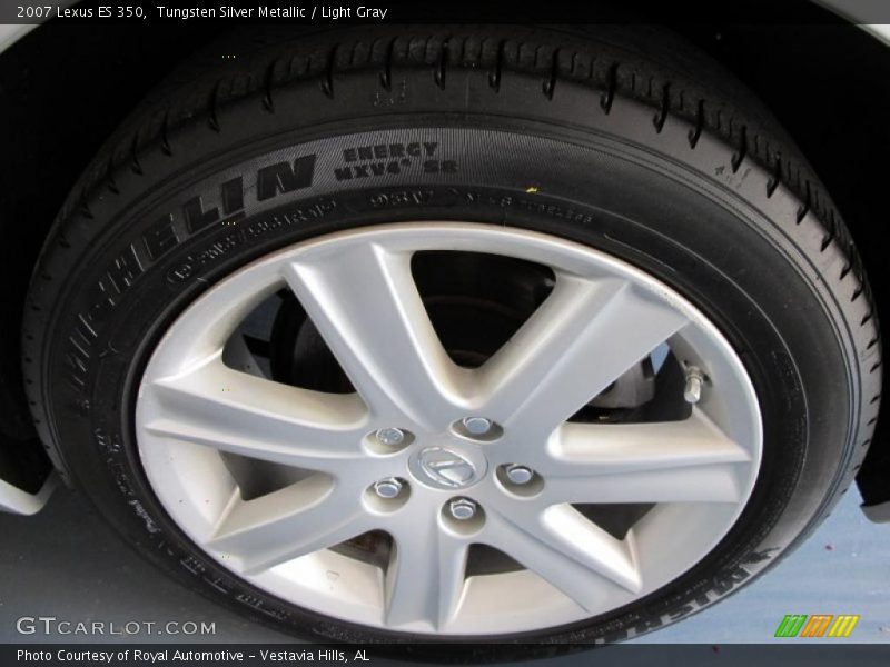 Tungsten Silver Metallic / Light Gray 2007 Lexus ES 350