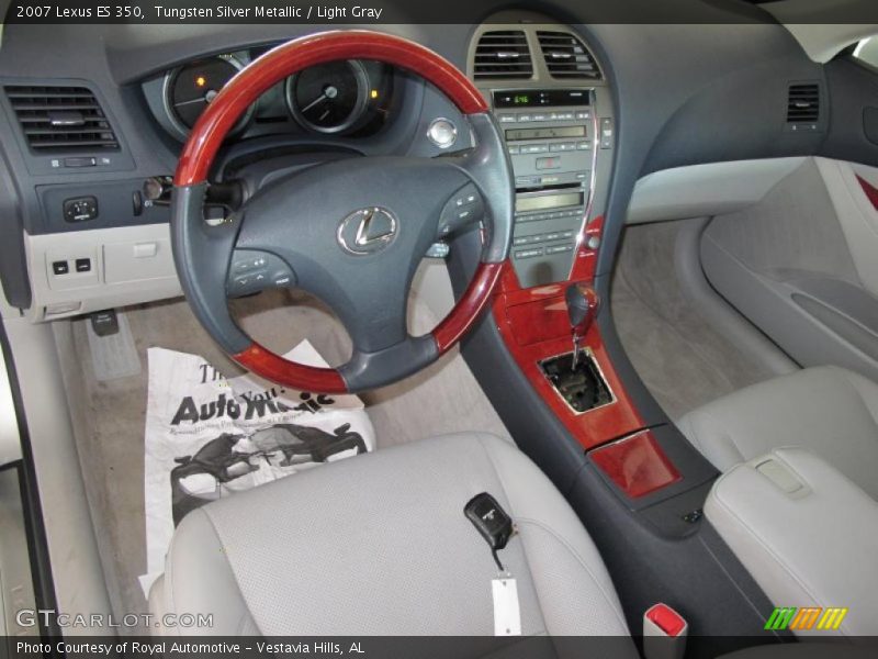 Tungsten Silver Metallic / Light Gray 2007 Lexus ES 350