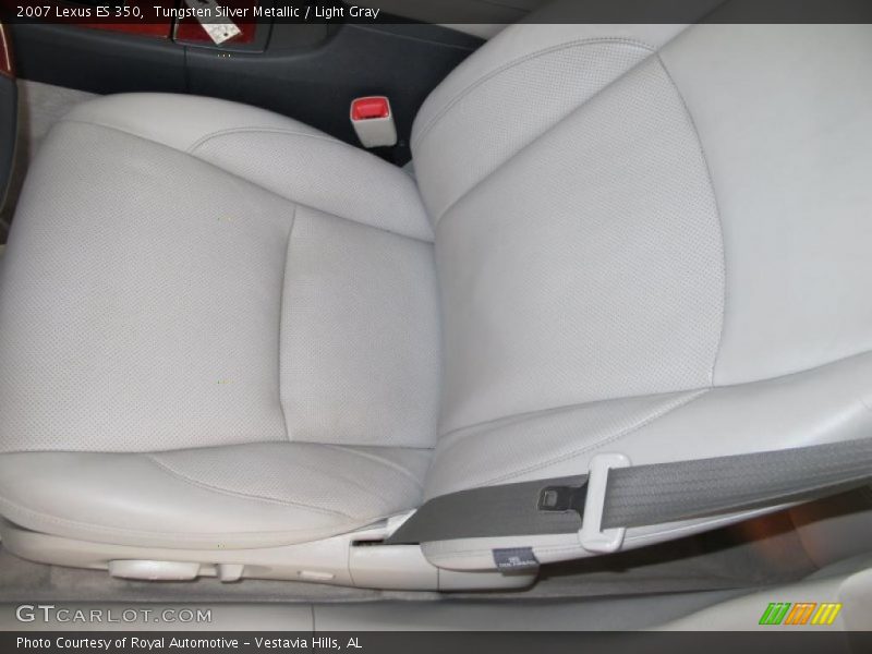 Tungsten Silver Metallic / Light Gray 2007 Lexus ES 350