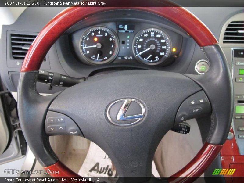 Tungsten Silver Metallic / Light Gray 2007 Lexus ES 350