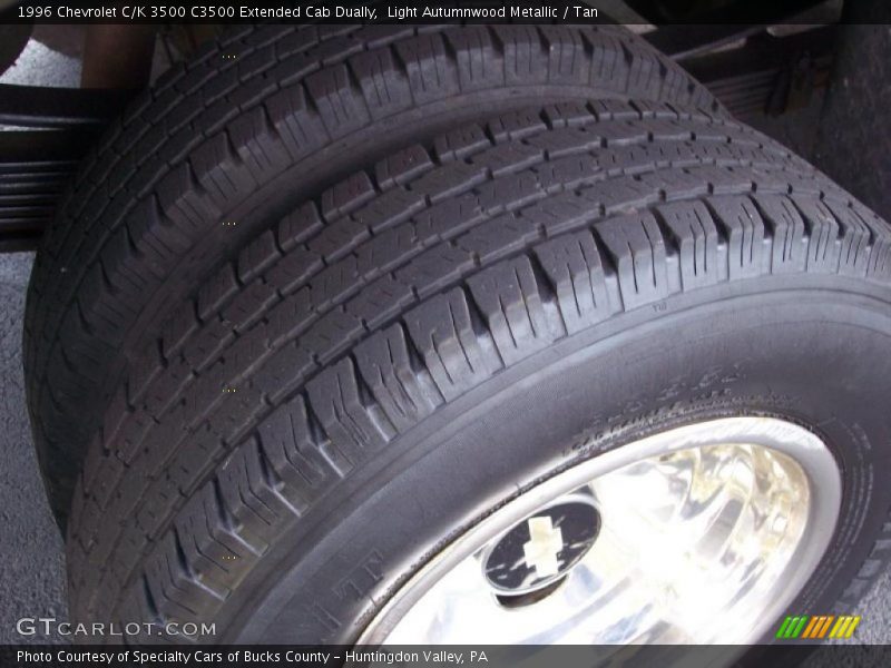 Light Autumnwood Metallic / Tan 1996 Chevrolet C/K 3500 C3500 Extended Cab Dually