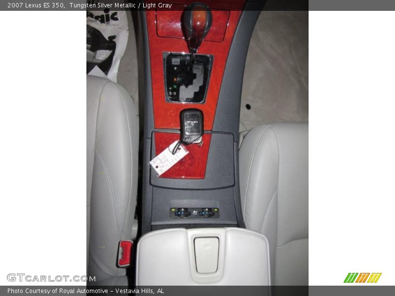 Tungsten Silver Metallic / Light Gray 2007 Lexus ES 350