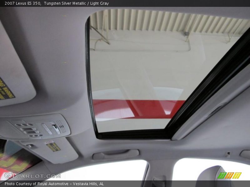 Tungsten Silver Metallic / Light Gray 2007 Lexus ES 350