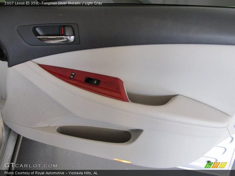 Tungsten Silver Metallic / Light Gray 2007 Lexus ES 350