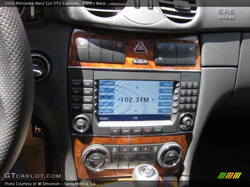 Black / Black 2009 Mercedes-Benz CLK 550 Cabriolet