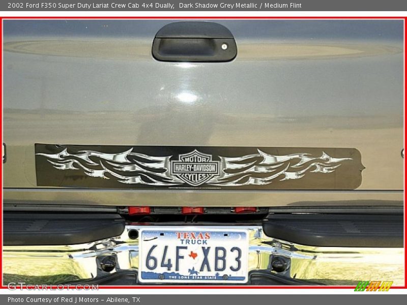 Dark Shadow Grey Metallic / Medium Flint 2002 Ford F350 Super Duty Lariat Crew Cab 4x4 Dually