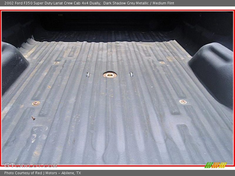 Dark Shadow Grey Metallic / Medium Flint 2002 Ford F350 Super Duty Lariat Crew Cab 4x4 Dually