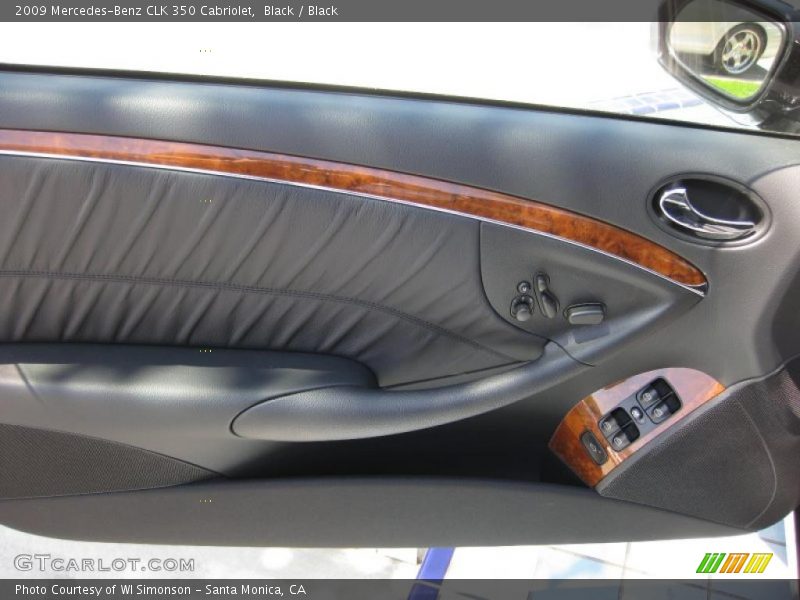 Black / Black 2009 Mercedes-Benz CLK 350 Cabriolet