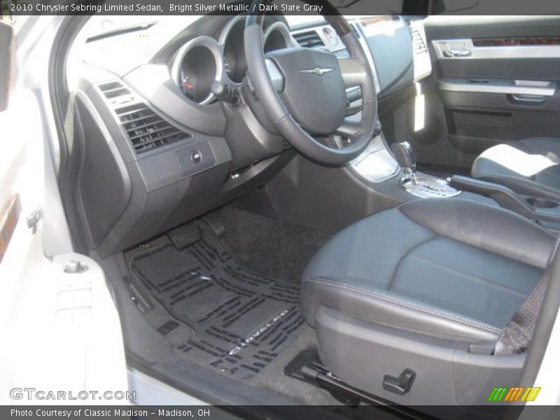 Bright Silver Metallic / Dark Slate Gray 2010 Chrysler Sebring Limited Sedan