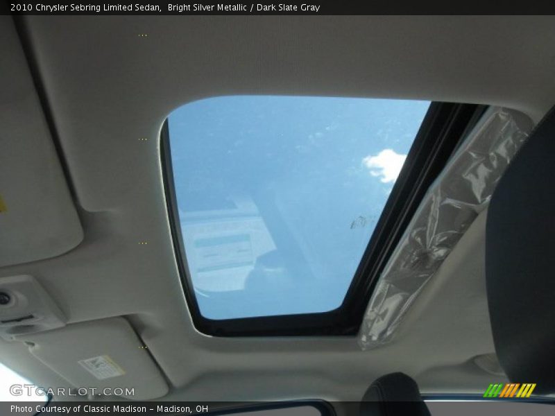 Bright Silver Metallic / Dark Slate Gray 2010 Chrysler Sebring Limited Sedan
