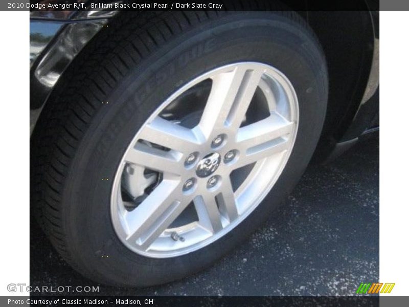 Brilliant Black Crystal Pearl / Dark Slate Gray 2010 Dodge Avenger R/T