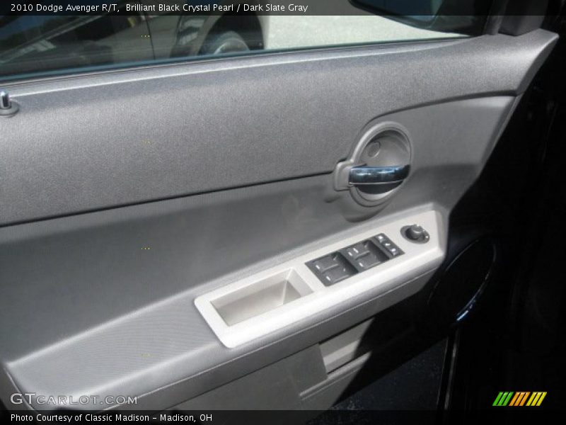 Brilliant Black Crystal Pearl / Dark Slate Gray 2010 Dodge Avenger R/T