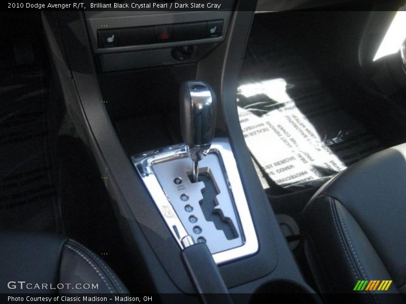 Brilliant Black Crystal Pearl / Dark Slate Gray 2010 Dodge Avenger R/T