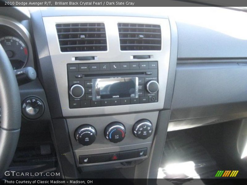 Brilliant Black Crystal Pearl / Dark Slate Gray 2010 Dodge Avenger R/T