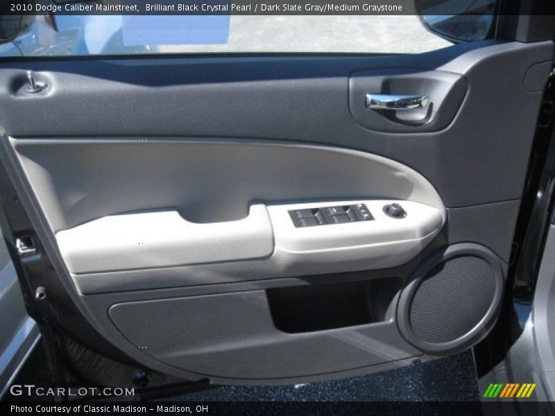 Brilliant Black Crystal Pearl / Dark Slate Gray/Medium Graystone 2010 Dodge Caliber Mainstreet