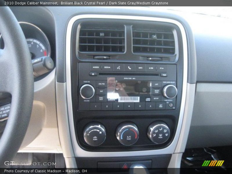 Brilliant Black Crystal Pearl / Dark Slate Gray/Medium Graystone 2010 Dodge Caliber Mainstreet