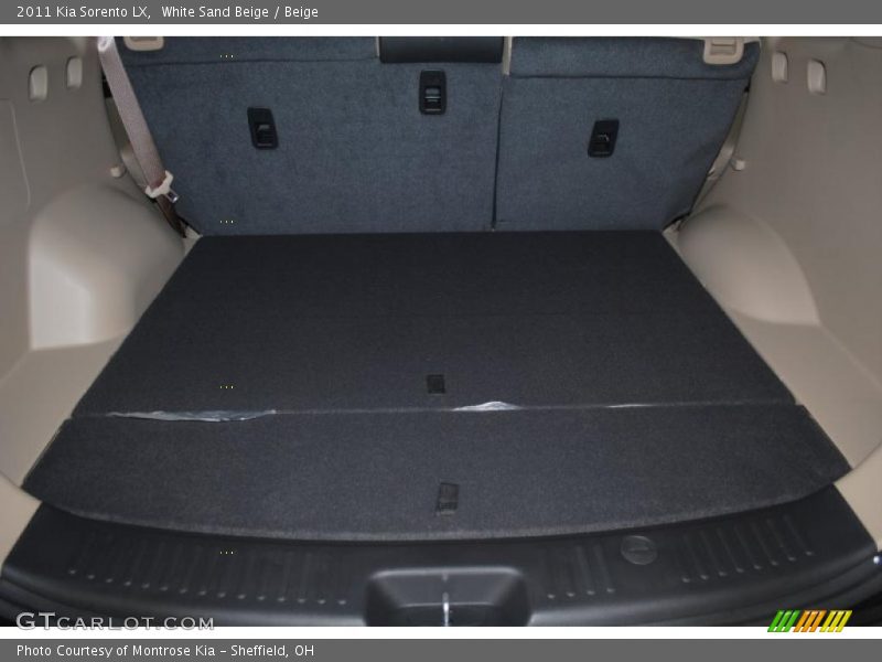 White Sand Beige / Beige 2011 Kia Sorento LX