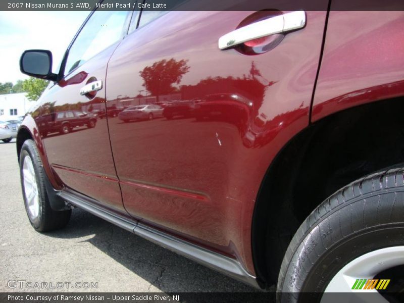 Merlot Pearl / Cafe Latte 2007 Nissan Murano S AWD