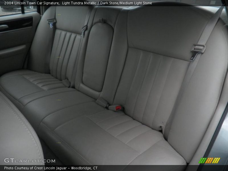 Light Tundra Metallic / Dark Stone/Medium Light Stone 2004 Lincoln Town Car Signature