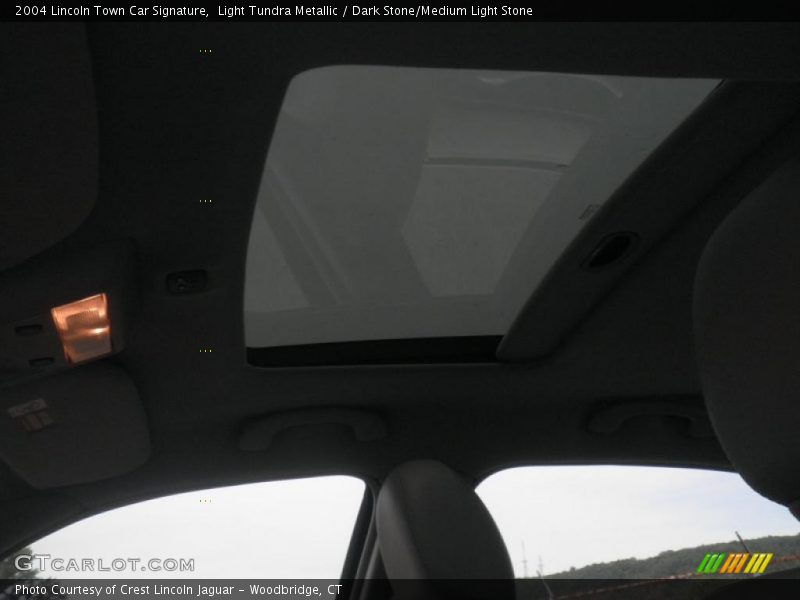 Light Tundra Metallic / Dark Stone/Medium Light Stone 2004 Lincoln Town Car Signature