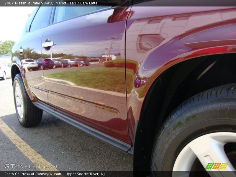 Merlot Pearl / Cafe Latte 2007 Nissan Murano S AWD