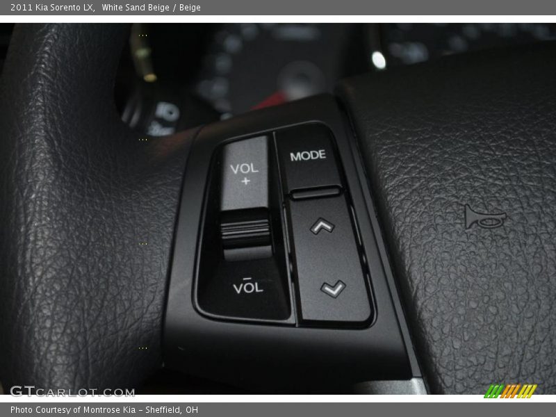 White Sand Beige / Beige 2011 Kia Sorento LX