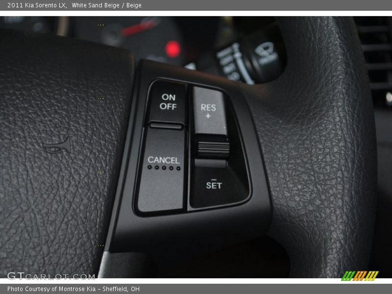 White Sand Beige / Beige 2011 Kia Sorento LX