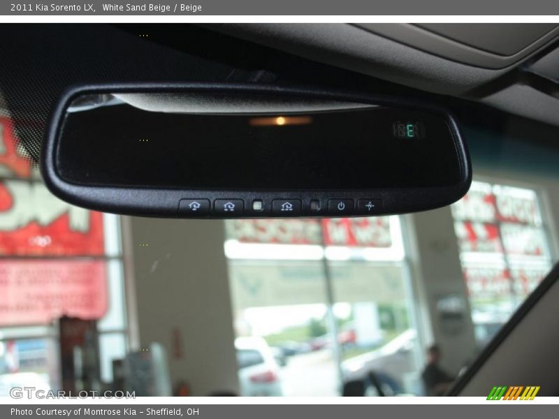 White Sand Beige / Beige 2011 Kia Sorento LX
