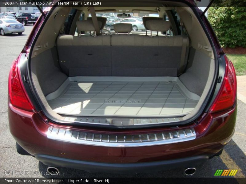 Merlot Pearl / Cafe Latte 2007 Nissan Murano S AWD