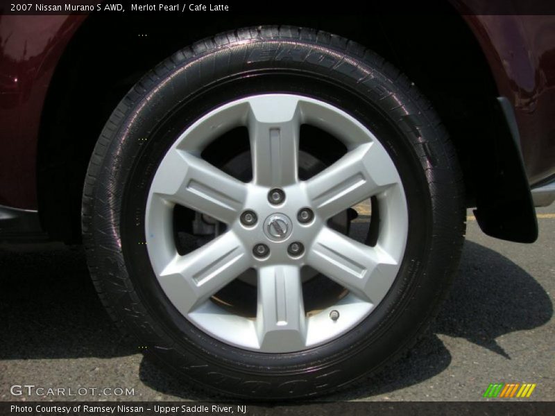 Merlot Pearl / Cafe Latte 2007 Nissan Murano S AWD