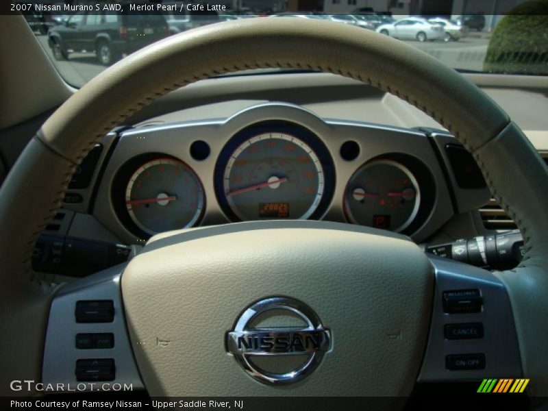 Merlot Pearl / Cafe Latte 2007 Nissan Murano S AWD