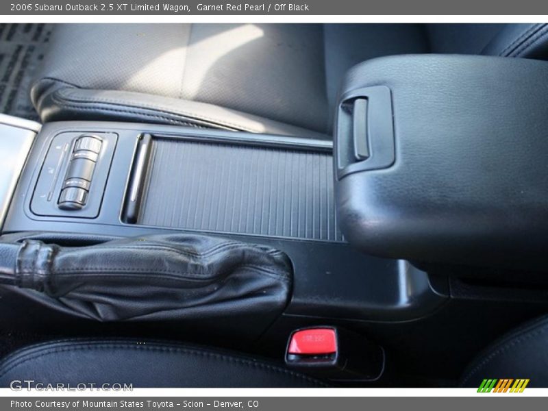 Garnet Red Pearl / Off Black 2006 Subaru Outback 2.5 XT Limited Wagon