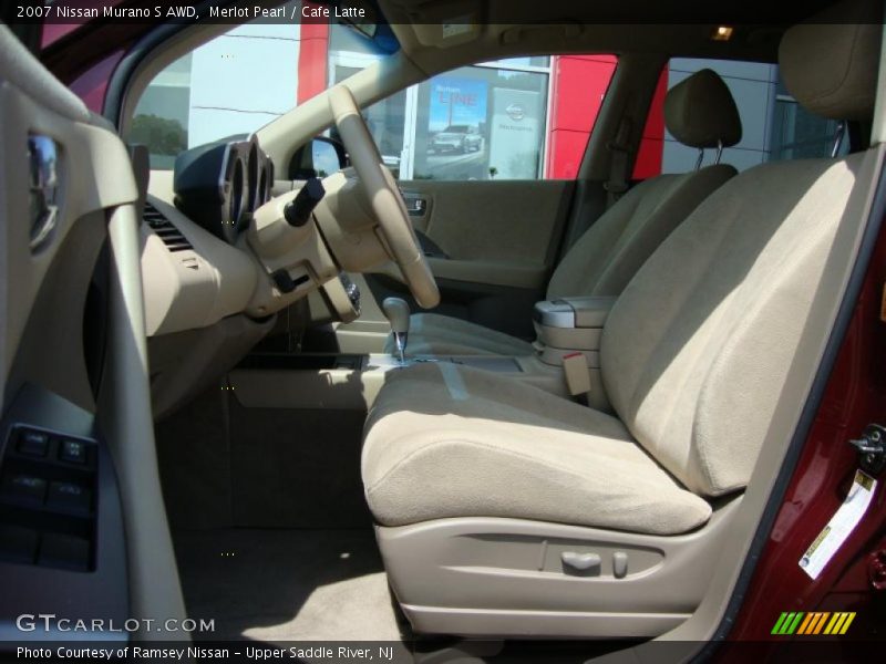 Merlot Pearl / Cafe Latte 2007 Nissan Murano S AWD