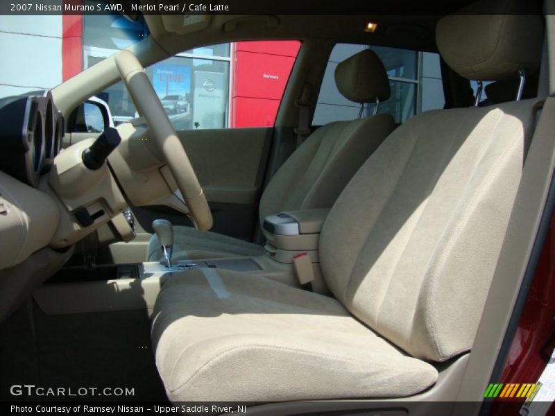 Merlot Pearl / Cafe Latte 2007 Nissan Murano S AWD