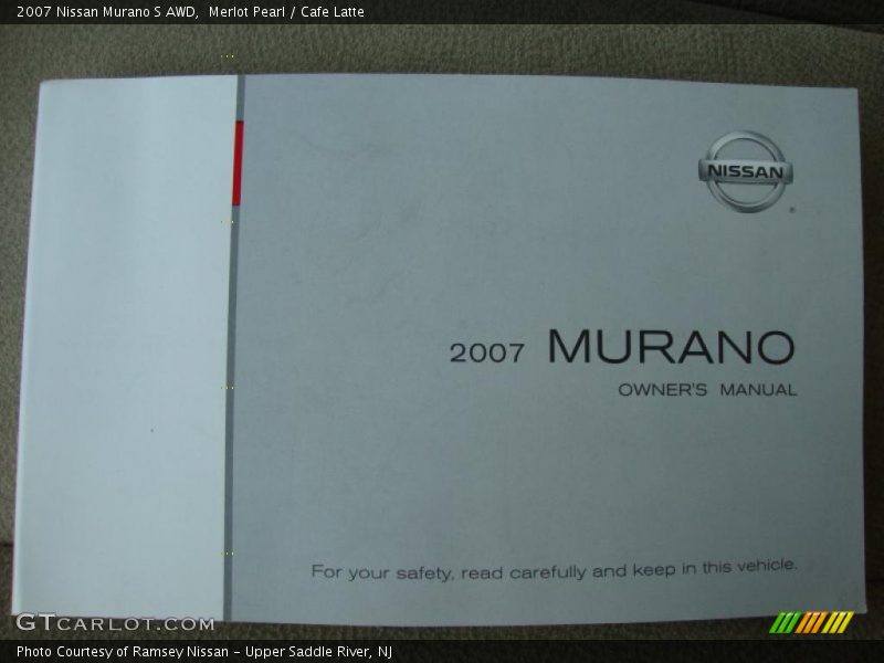 Merlot Pearl / Cafe Latte 2007 Nissan Murano S AWD