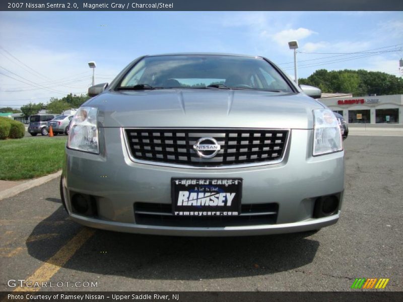 Magnetic Gray / Charcoal/Steel 2007 Nissan Sentra 2.0