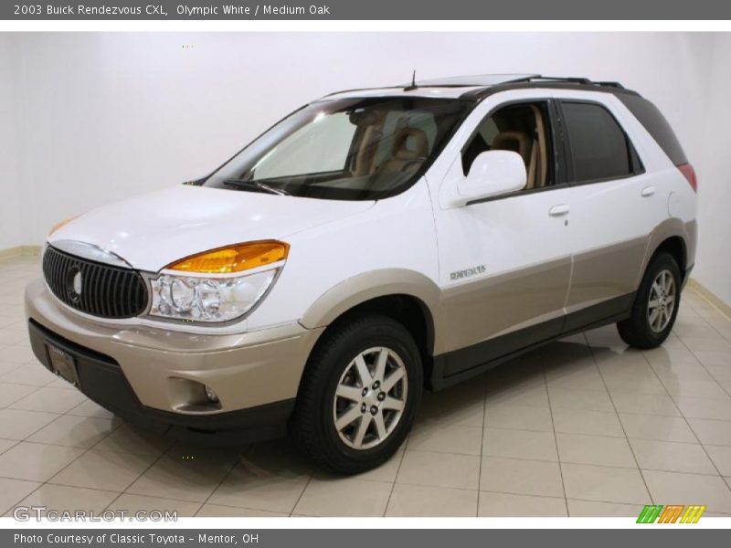 Olympic White / Medium Oak 2003 Buick Rendezvous CXL