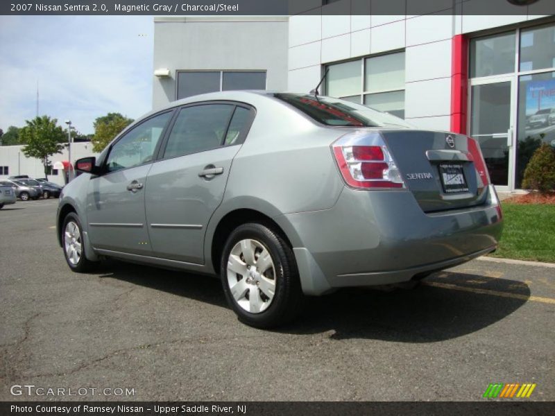 Magnetic Gray / Charcoal/Steel 2007 Nissan Sentra 2.0