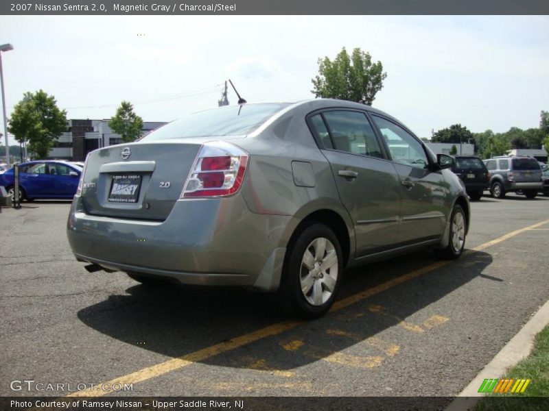 Magnetic Gray / Charcoal/Steel 2007 Nissan Sentra 2.0