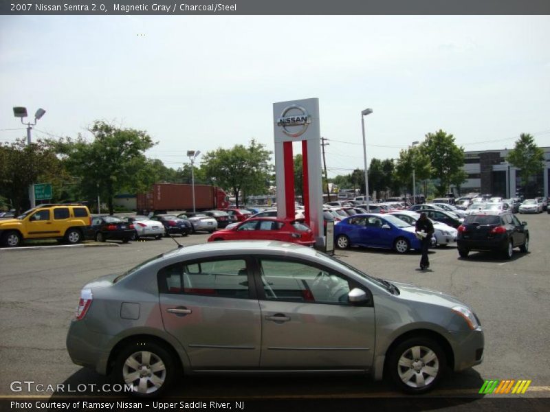 Magnetic Gray / Charcoal/Steel 2007 Nissan Sentra 2.0